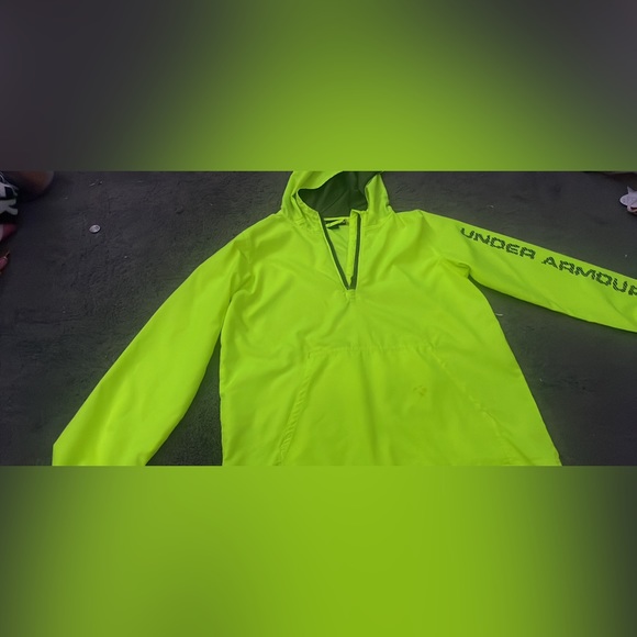 neon green boys zip up - Picture 4 of 4